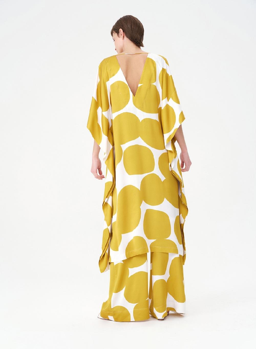 Etiqueta Negra VESTIDO SATEN ESTAMPADO