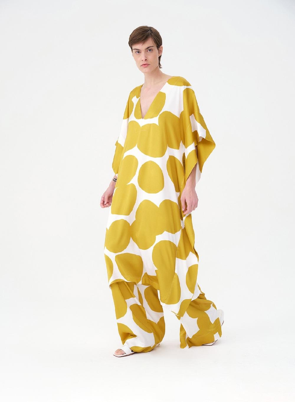 Etiqueta Negra VESTIDO SATEN ESTAMPADO