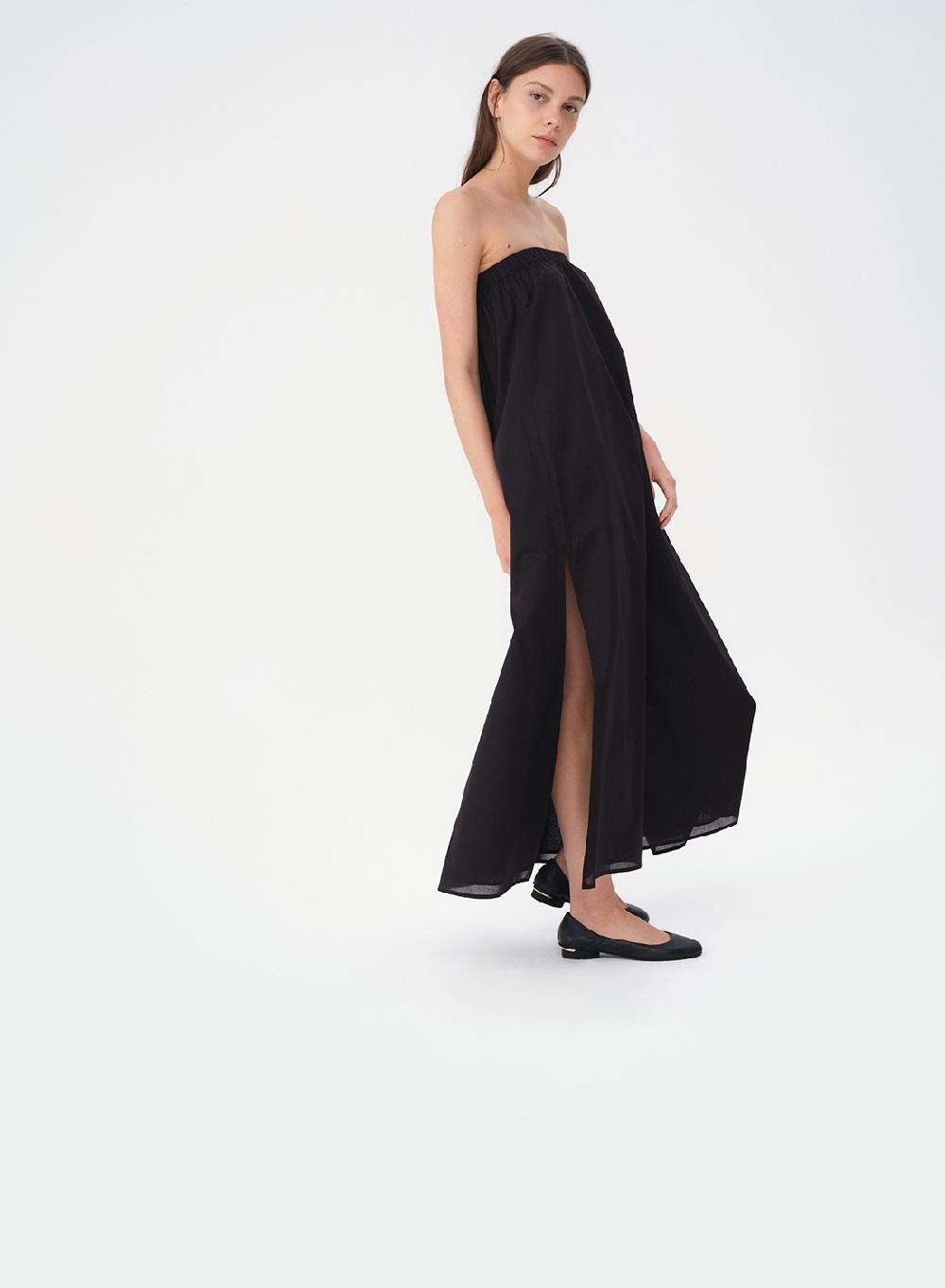 Etiqueta Negra VESTIDO STRAPLESS VOILE