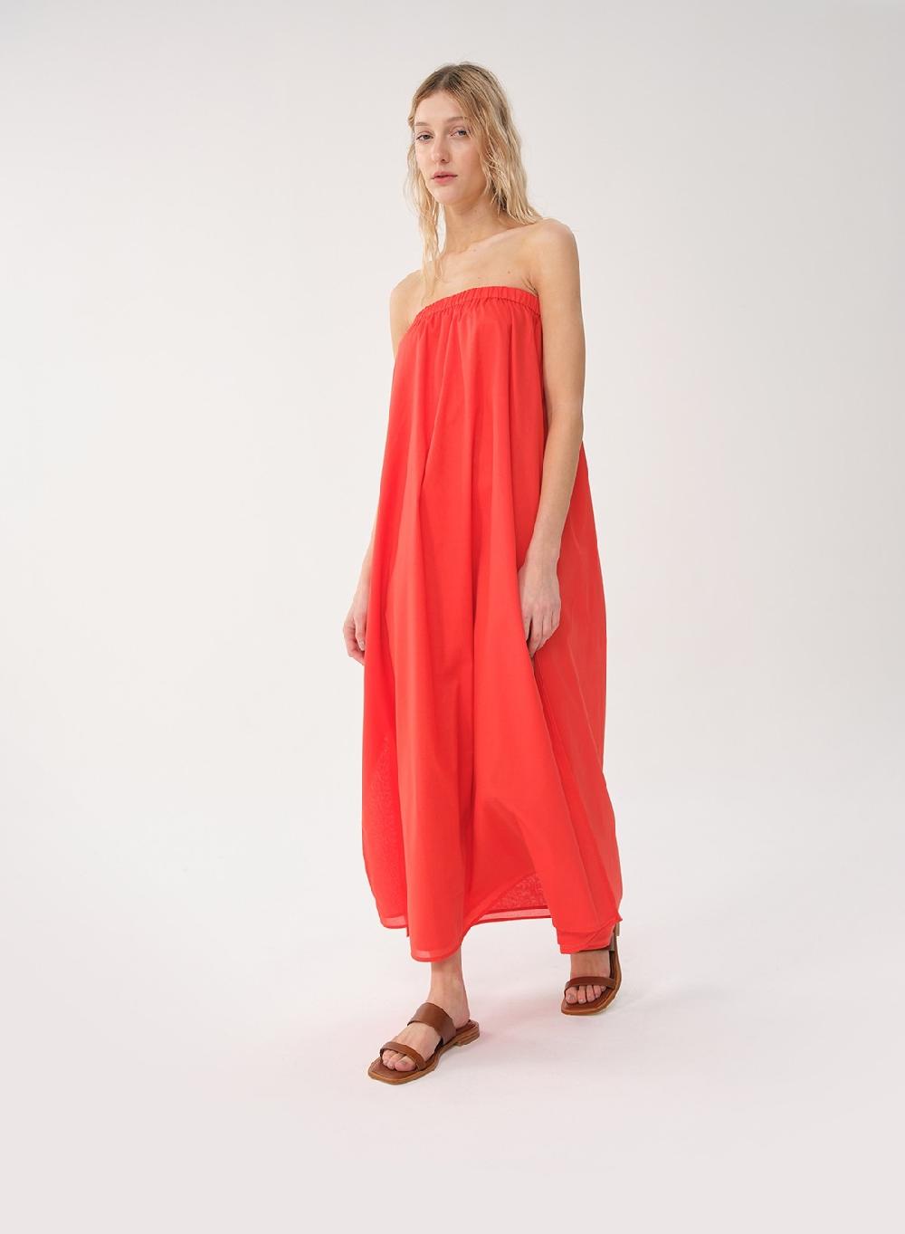 Etiqueta Negra VESTIDO STRAPLESS VOILE