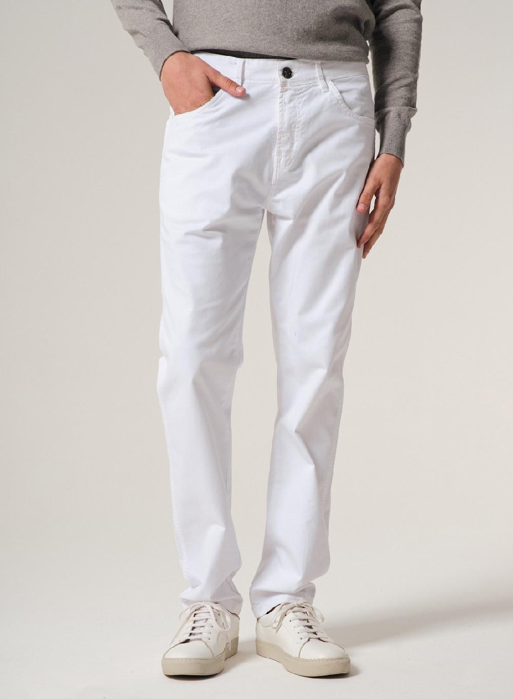 Etiqueta Negra Pantalon Cinco Bolsillos Twill Garment Wash