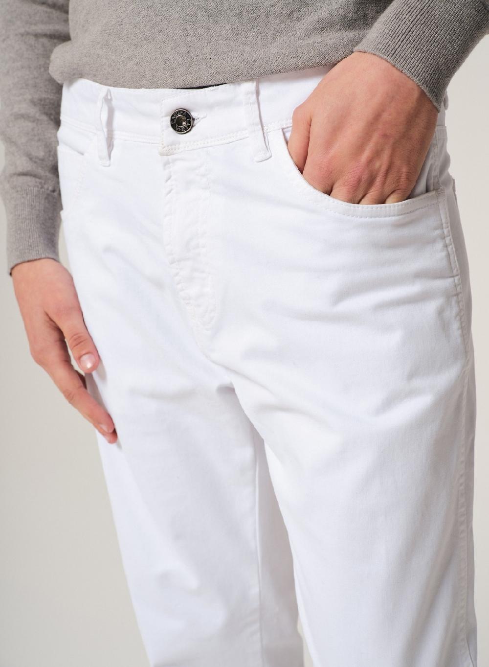 Etiqueta Negra Pantalon Cinco Bolsillos Twill Garment Wash