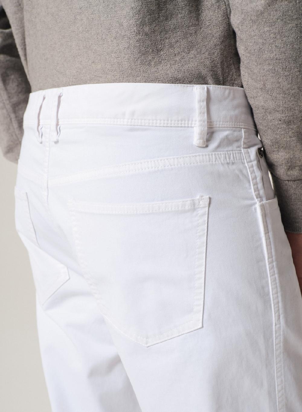 Etiqueta Negra Pantalon Cinco Bolsillos Twill Garment Wash