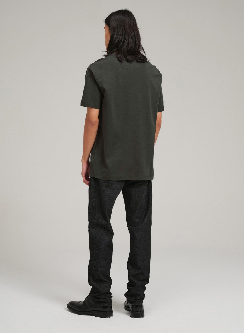 Etiqueta Negra Remera Cuello Redondo Boxy Luxury Touch