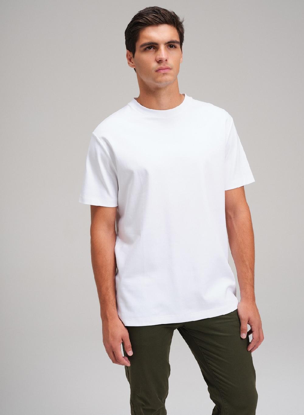 Etiqueta Negra Remera Cuello Redondo Boxy Luxury Touch