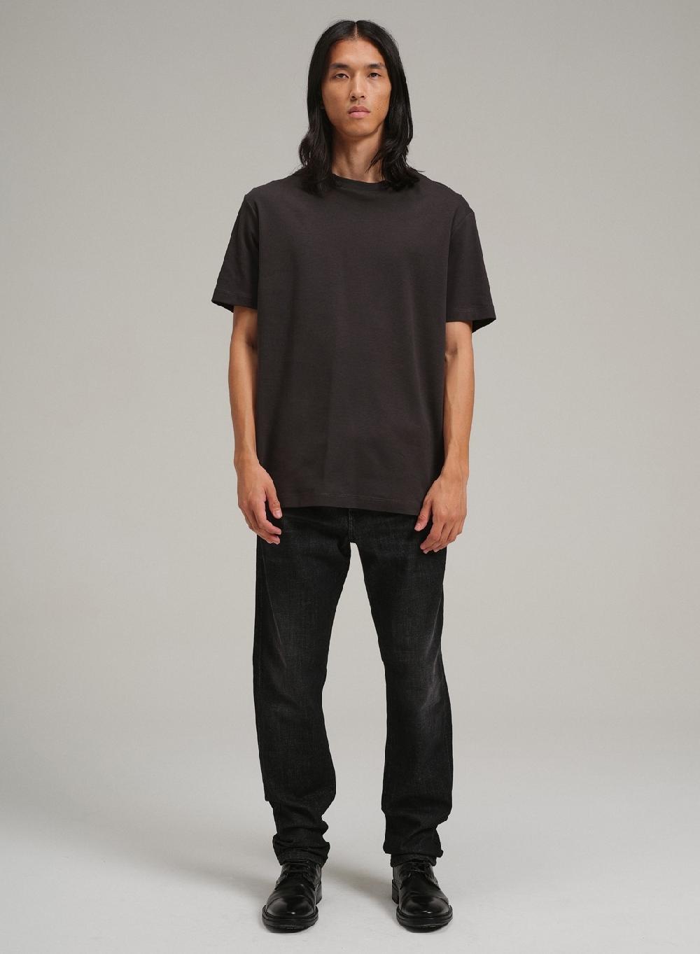 Etiqueta Negra Remera Cuello Redondo Boxy Luxury Touch