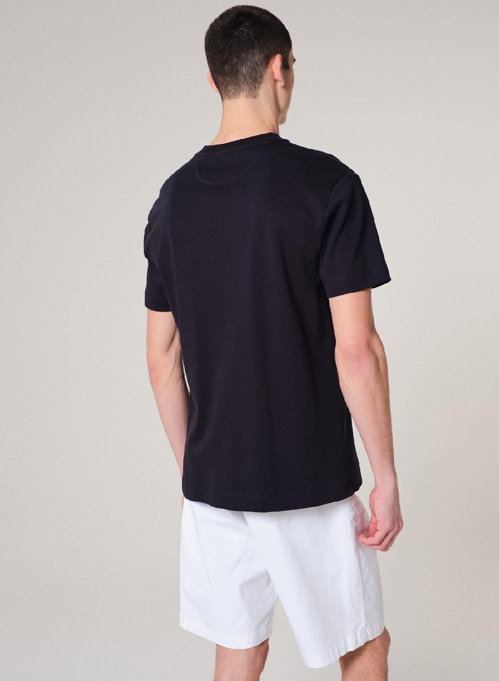 Etiqueta Negra Remera Cuello Redondo Boxy Luxury Touch