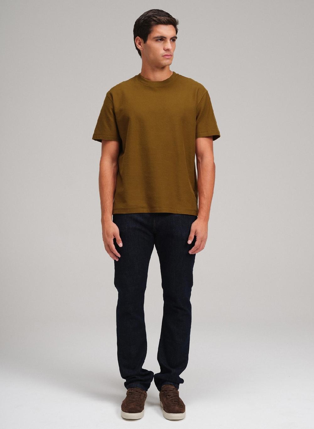 Etiqueta Negra Remera Cuello U French Terry Liviano