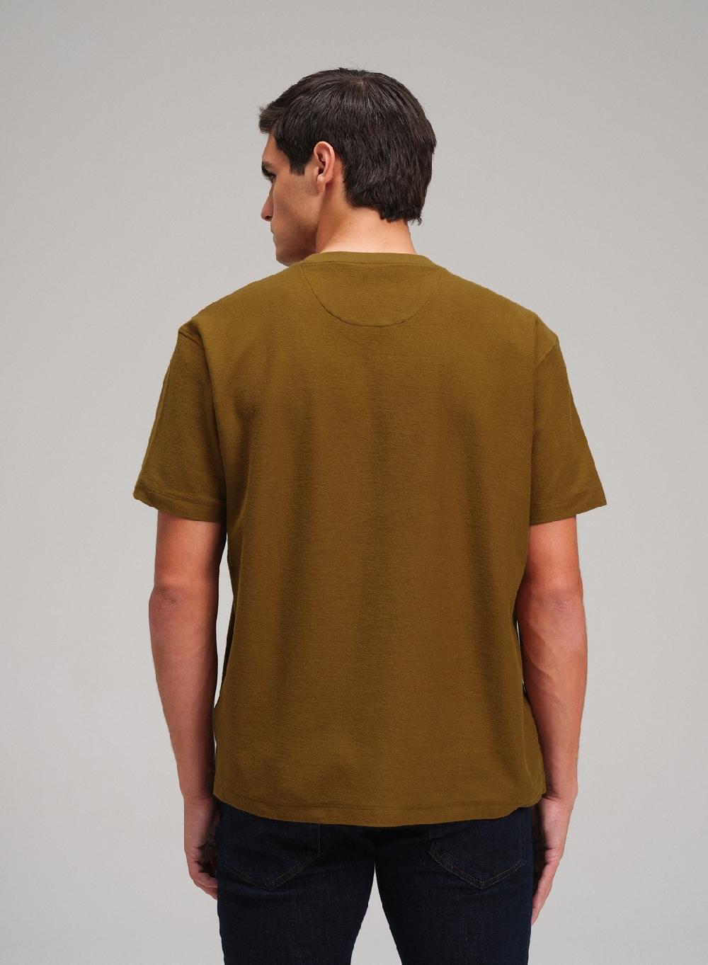 Etiqueta Negra Remera Cuello U French Terry Liviano