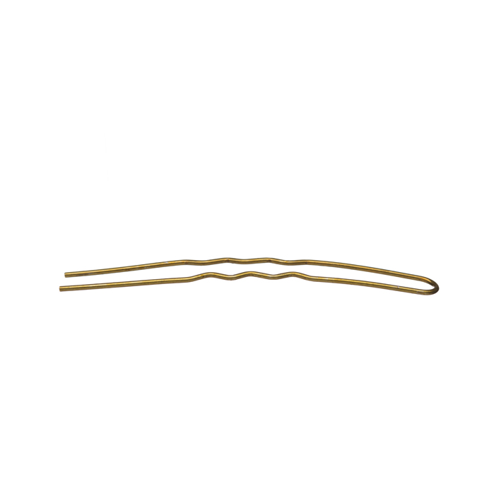 Eurostil BOL.10 HORQUILLAS BRONCE CURVA.MOÑO ONDUL.75MM
