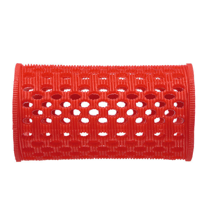 Eurostil BOLSA 12 RULOS ROJOS 38MM EXTRA FUERTE +PINCHO