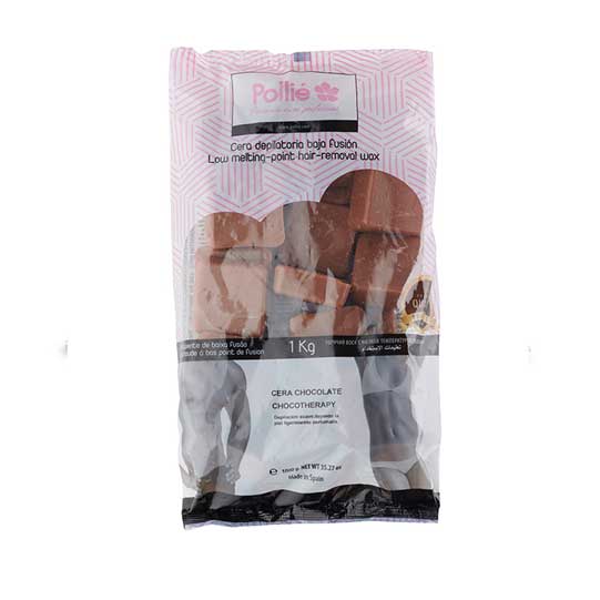 Eurostil BOLSA 1KG.CERA CHOCOLATE PASTILLAS BAJA FUSION