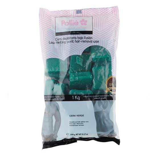 Eurostil BOLSA 1KG.CERA VERDE PASTILLAS BAJA FUSION
