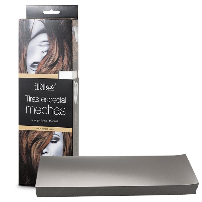 Eurostil CAJA 200 TIRAS PAPEL MECHAS PLATA 9 5X30CM