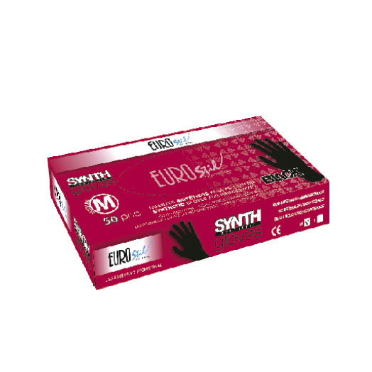Eurostil CAJA DE 50 GUANTES SINTÉTICOS TALLA L SIN POLVO