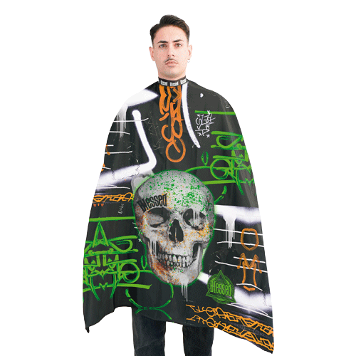 Eurostil CAPA CON CUELLO NEOPRENO BLESSED GREEN SKULL