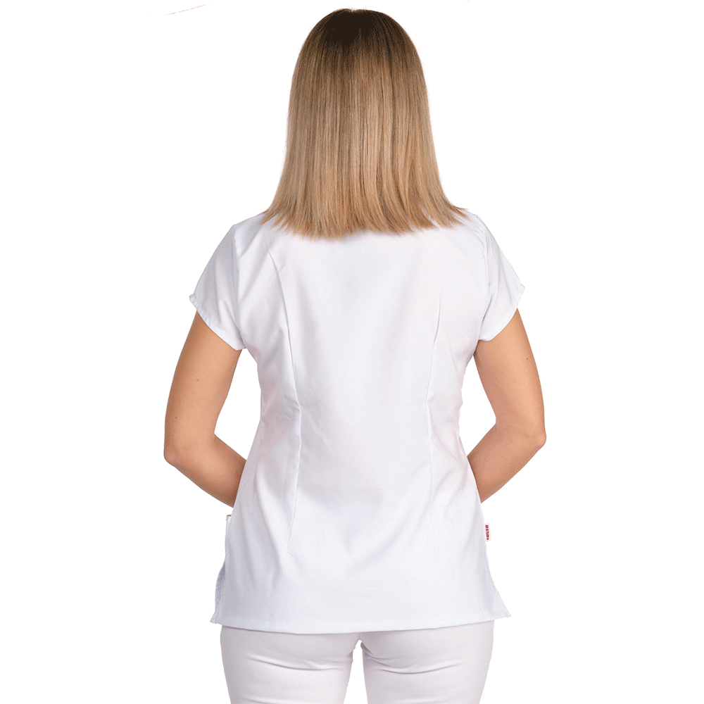 Eurostil CASACA MICROFIBRA MINI CUELLO MAO BLANCA M