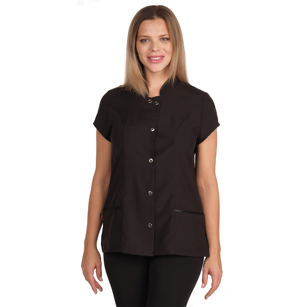 Eurostil CASACA MICROFIBRA MINI CUELLO MAO NEGRA 2XL