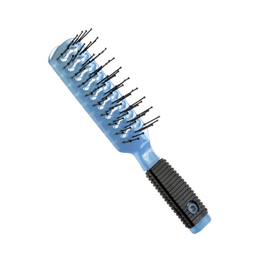 Eurostil CEPILLO ESQUELETO*TUNEL* GRANDE MANGO GOMA COLORES