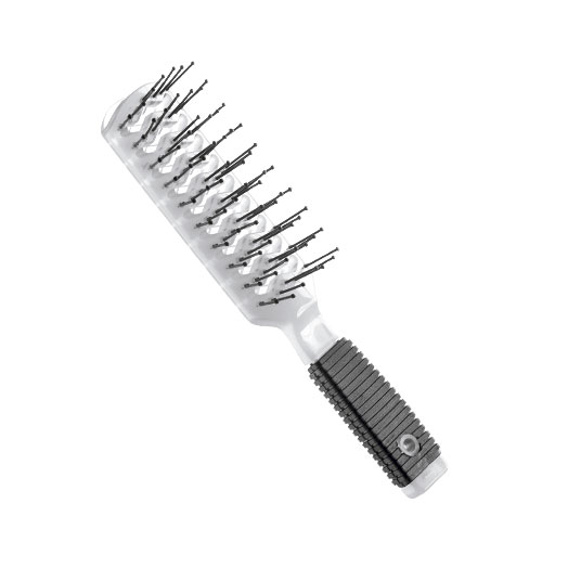 Eurostil CEPILLO ESQUELETO*TUNEL* GRANDE MANGO GOMA COLORES