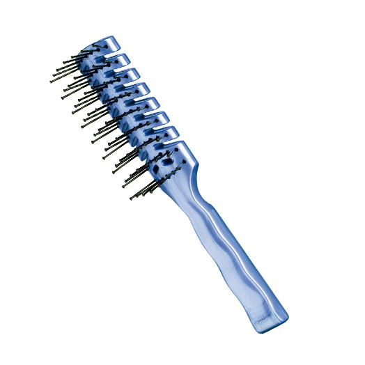 Eurostil CEPILLO ESQUELETOS DOS PÚAS BOLA GRANDE METÁLICO