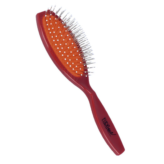 Eurostil CEPILLO GRANDE FUELLE PÚA BOLA BLANCA DE COLORES