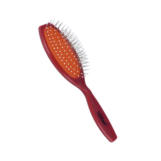 Eurostil CEPILLO MEDIANO FUELLE PÚA BOLA BLANCA DE COLORES