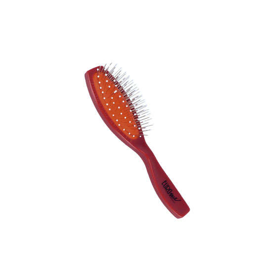 Eurostil CEPILLO PEQUEÑO FUELLE PÚA BOLA BLANCA DE COLORES