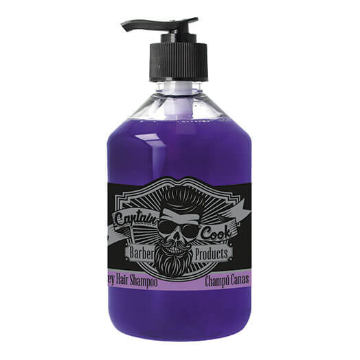 Eurostil CHAMPÚ SILVER PARA CABELLOS GRISES CAPTAIN COOK 500ml