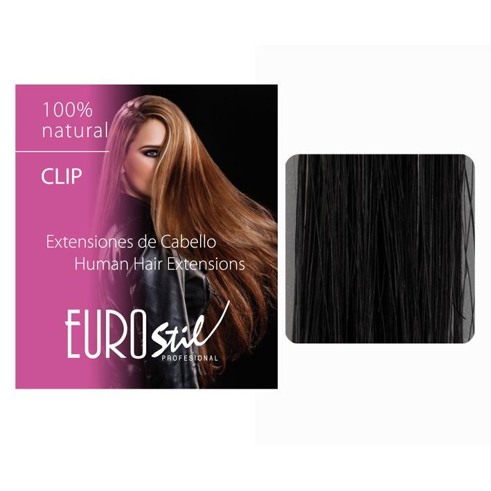 Eurostil CORT.NEGRO 1 15CM.CON 3 CLIPS Y 50CM LARGO
