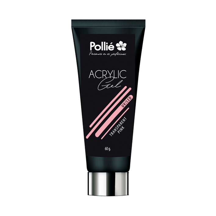 Eurostil ACRYLIC GEL P-LACK ROSA TRANSPARENTE