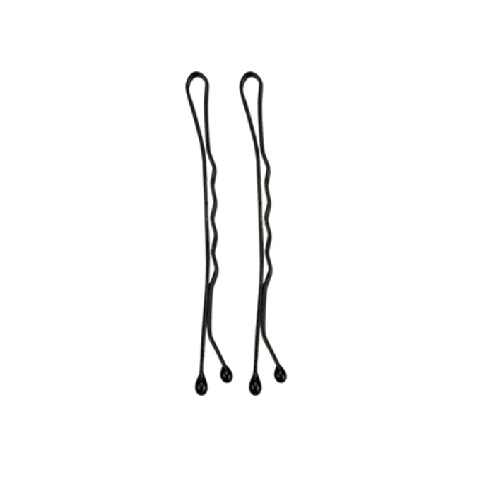 Eurostil BLISTER 24 CLIPS CORTOS NEGROS