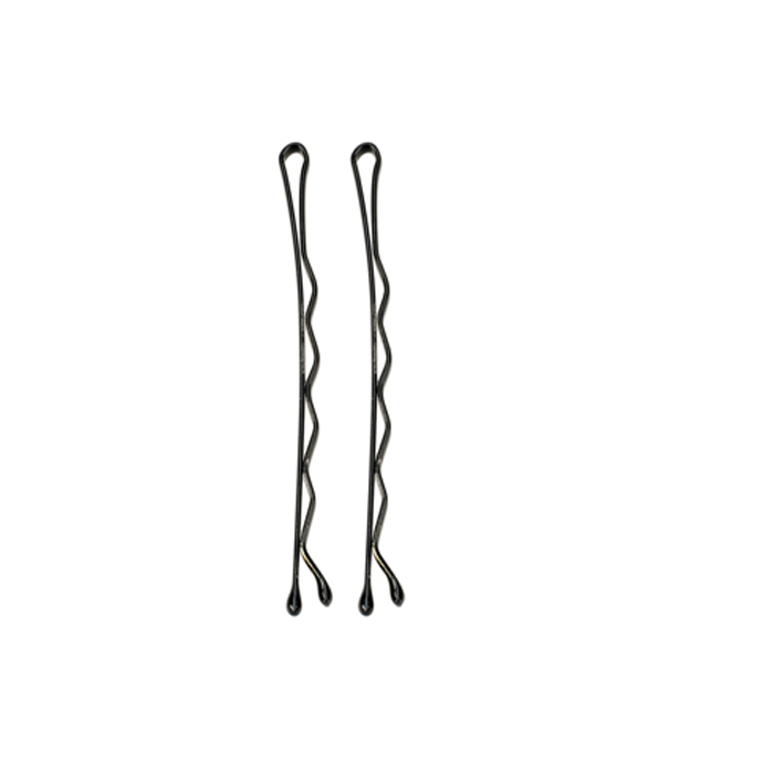 Eurostil BLISTER 24 CLIPS LARGOS NEGROS