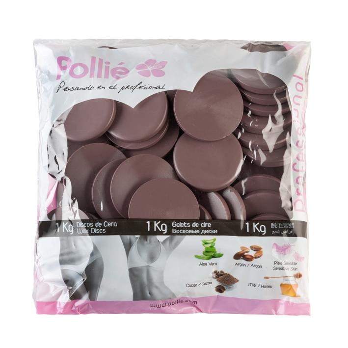 Eurostil BOLSA 1KG. DISCOS CERA CACAO