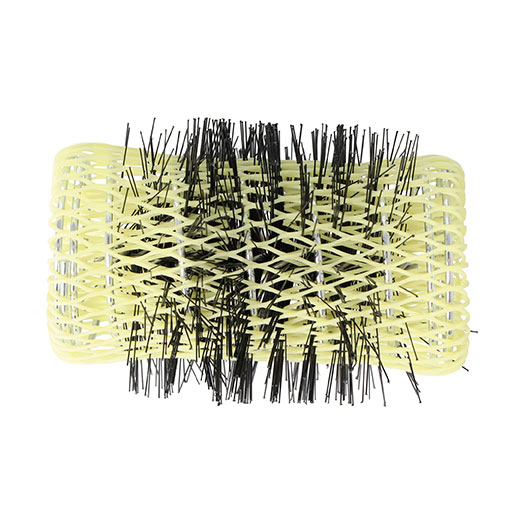 Eurostil BOLSA 6 RULOS MALLA AMARILLO 7 CM