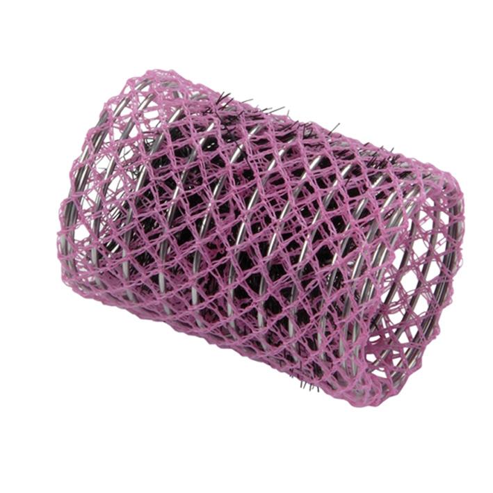 Eurostil BOLSA 6 RULOS MALLA ROSA 45 MM