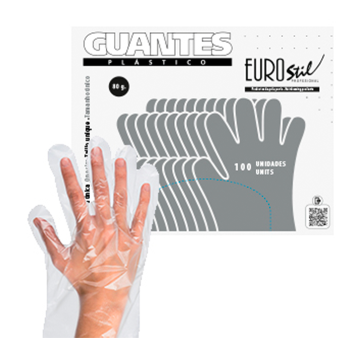 Eurostil BOLSA DE 100 GUANTES DE UN SOLO USO
