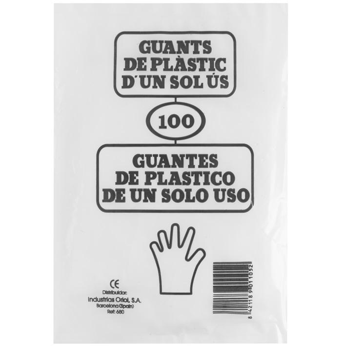 Eurostil BOLSAS 100 GUANTES UN SOLO USO