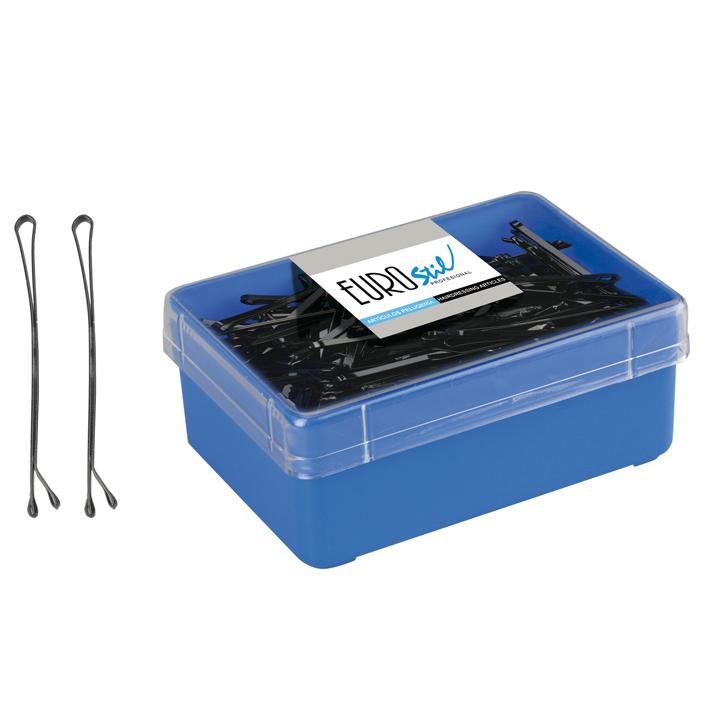 Eurostil CAJA 150 CLIPS NEGRO EUROSTIL 70 MM