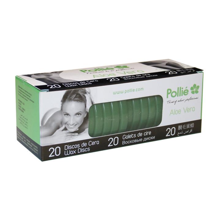 Eurostil CAJA 20 DISCOS DE CERA ALOE VERA