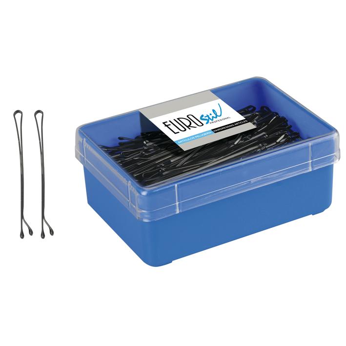 Eurostil CAJA 200 CLIPS EUROSTIL NEGRO 60 MM