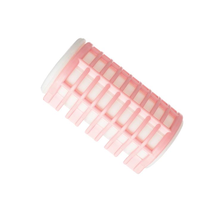 Eurostil CAJA 4 RULOS CALIENTES 32 MM.COLOR ROSA