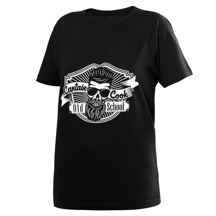 Eurostil CAMISETA NEGRA CAPTAIN COOK TALLA XL
