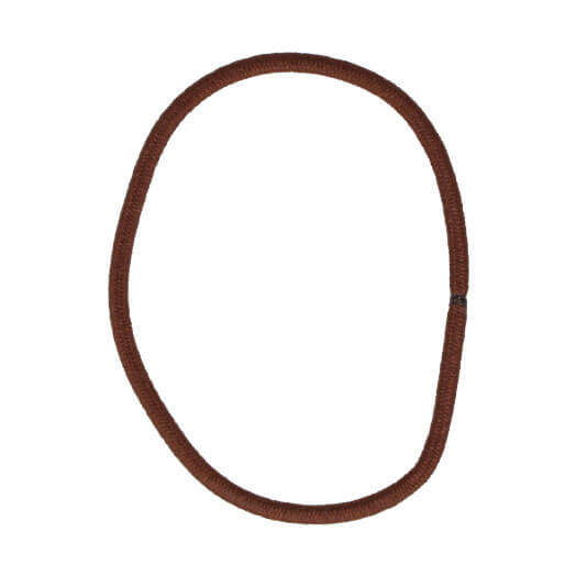 Eurostil CARTÓN 25 GOMAS COLOR MARRÓN