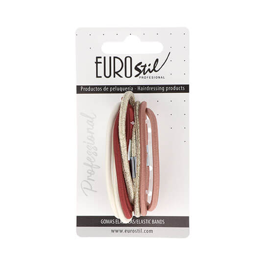 Eurostil CARTÓN 8 GOMAS GRUESAS COLORES