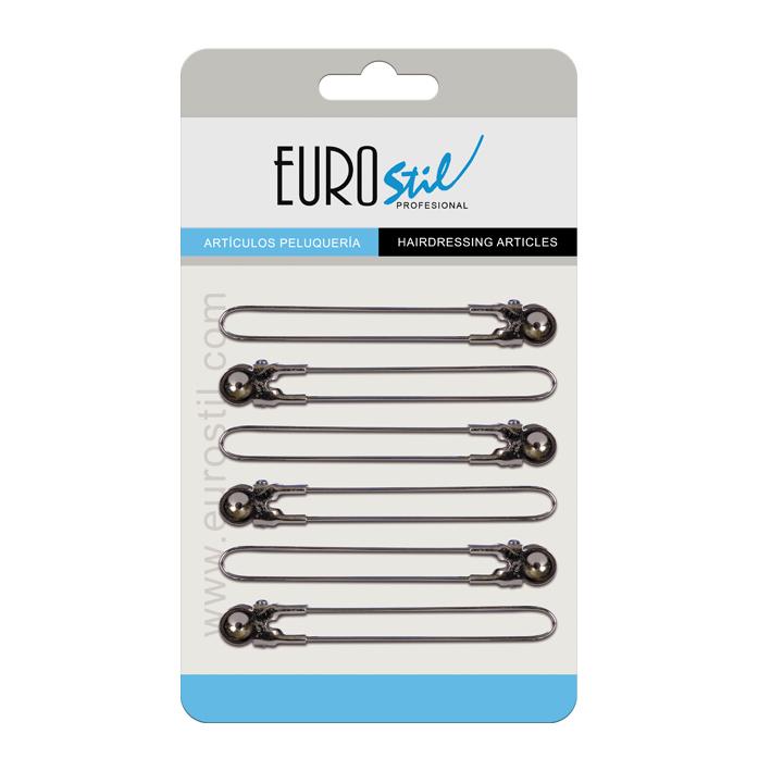 Eurostil CARTONES 6 U.PINZ.SEP.MET.CROM