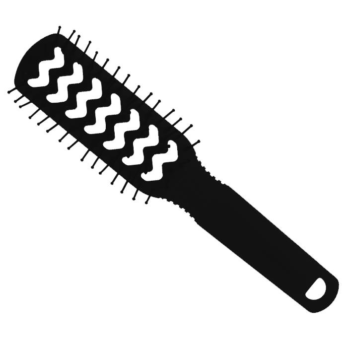 Eurostil CEPILLO ESQUELETO NEGRO