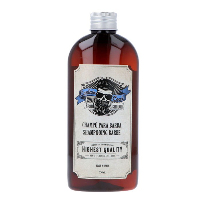 Eurostil CHAMPÚ BARBA 250ML. CAPTAIN COOK