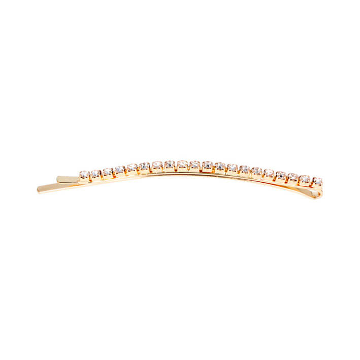 Eurostil CLIP DORADO CON STRASS 2 UDS