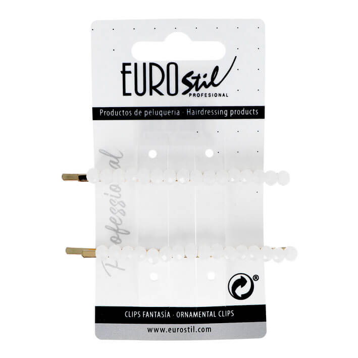 Eurostil CLIPS BOLAS CRISTAL BLANCO FACETADO